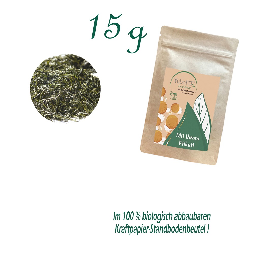 Standbodenbeutel Extra Small, Kraftpapier, Inhalt 15 g