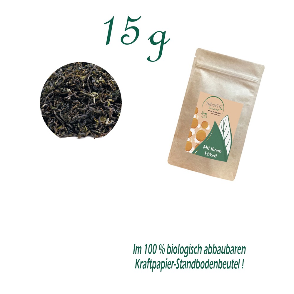 Standbodenbeutel Mini, Kraftpapier, Inhalt 15 g