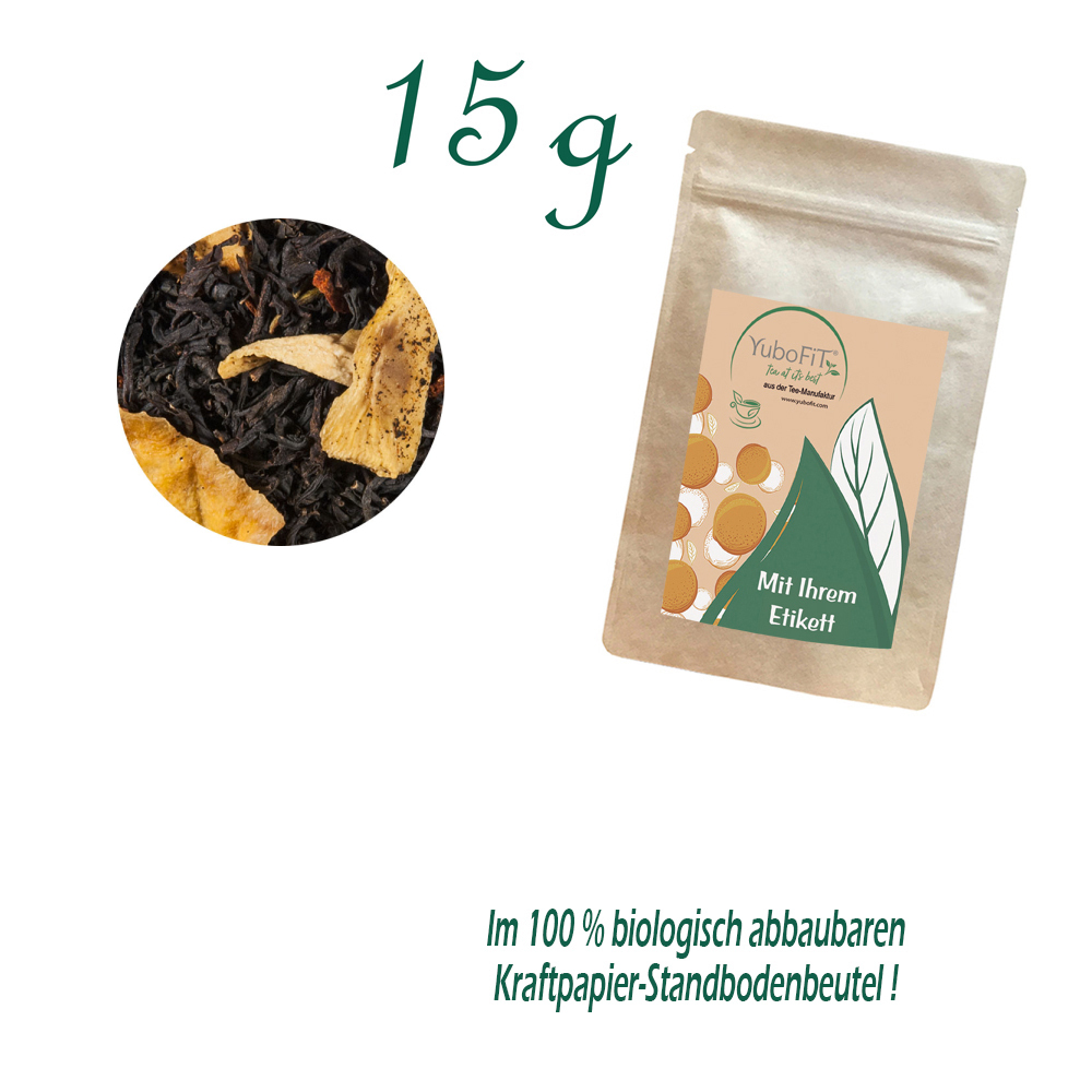 Standbodenbeutel Extra Small, Kraftpapier, Inhalt 15 g