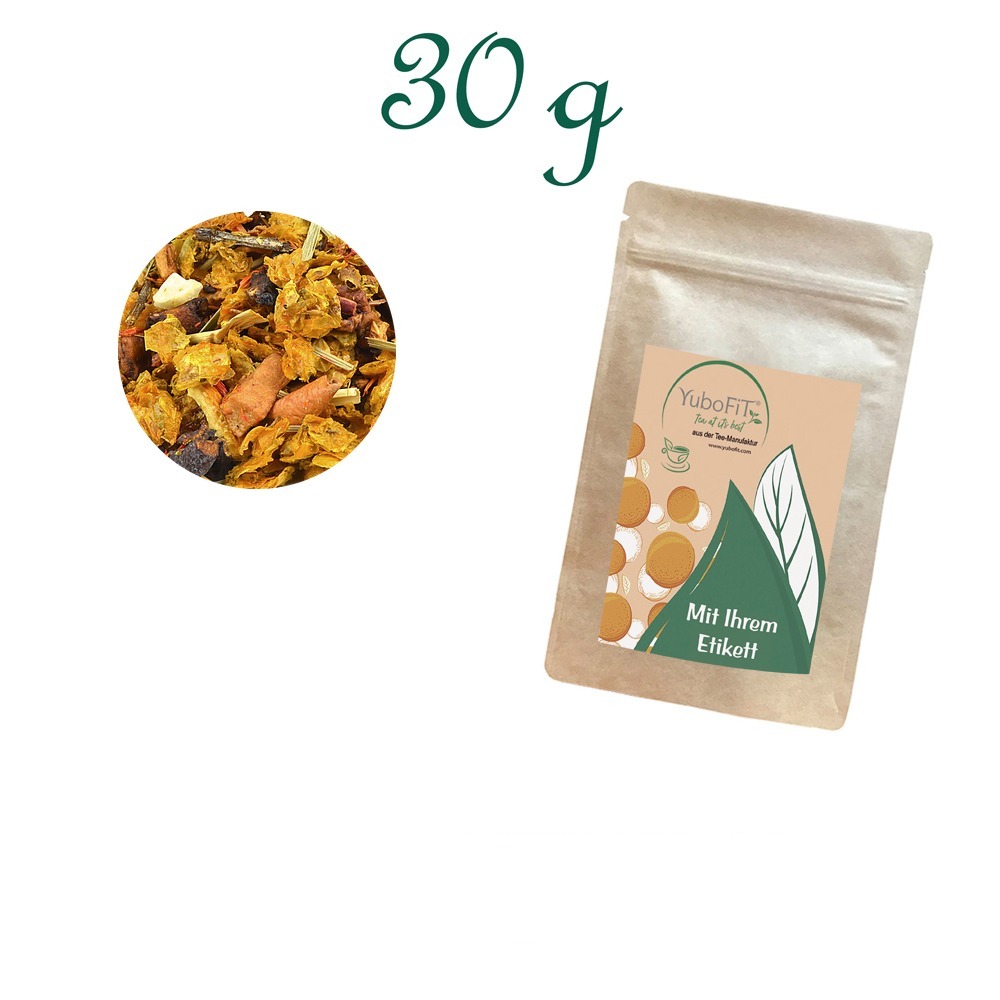 Standbodenbeutel Small, Kraftpapier, Inhalt 30 g