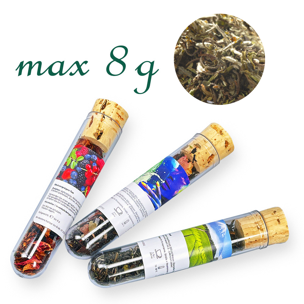 Reagenzglas, Inhalt bis 8 g