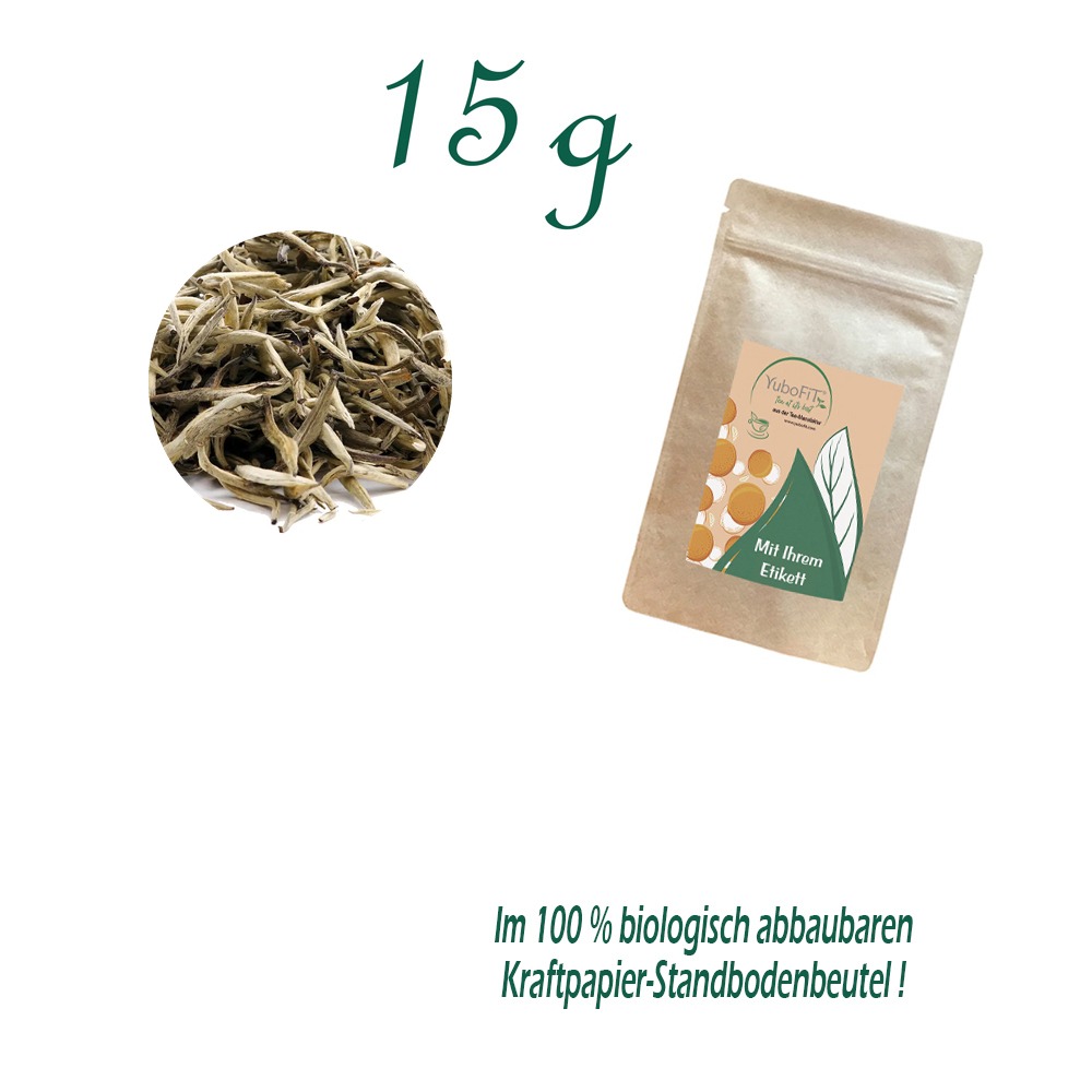 Standbodenbeutel Mini, Kraftpapier, Inhalt 15 g