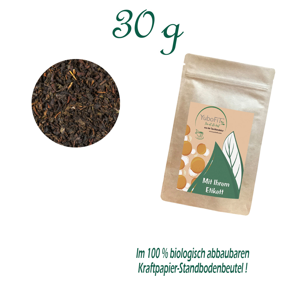 Standbodenbeutel Small, Kraftpapier, Inhalt 30 g