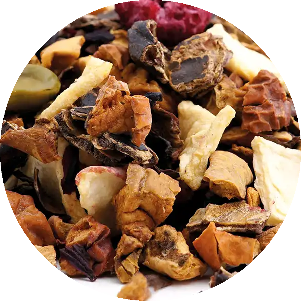 Früchtetee Himbeer-Pistazienschnecke Tee
