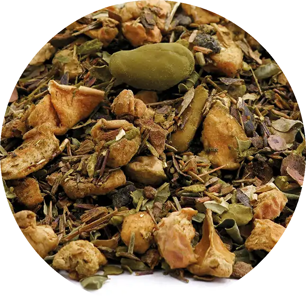 Früchtetee Matcha Praliné Tee