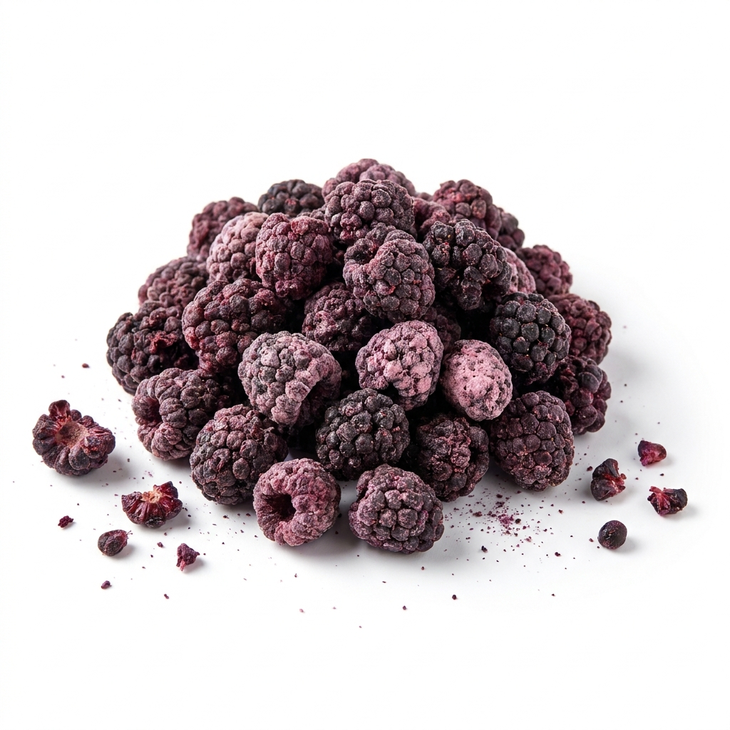 Brombeeren WILD, gefriergetrocknet, ganz, ohne Zusätze