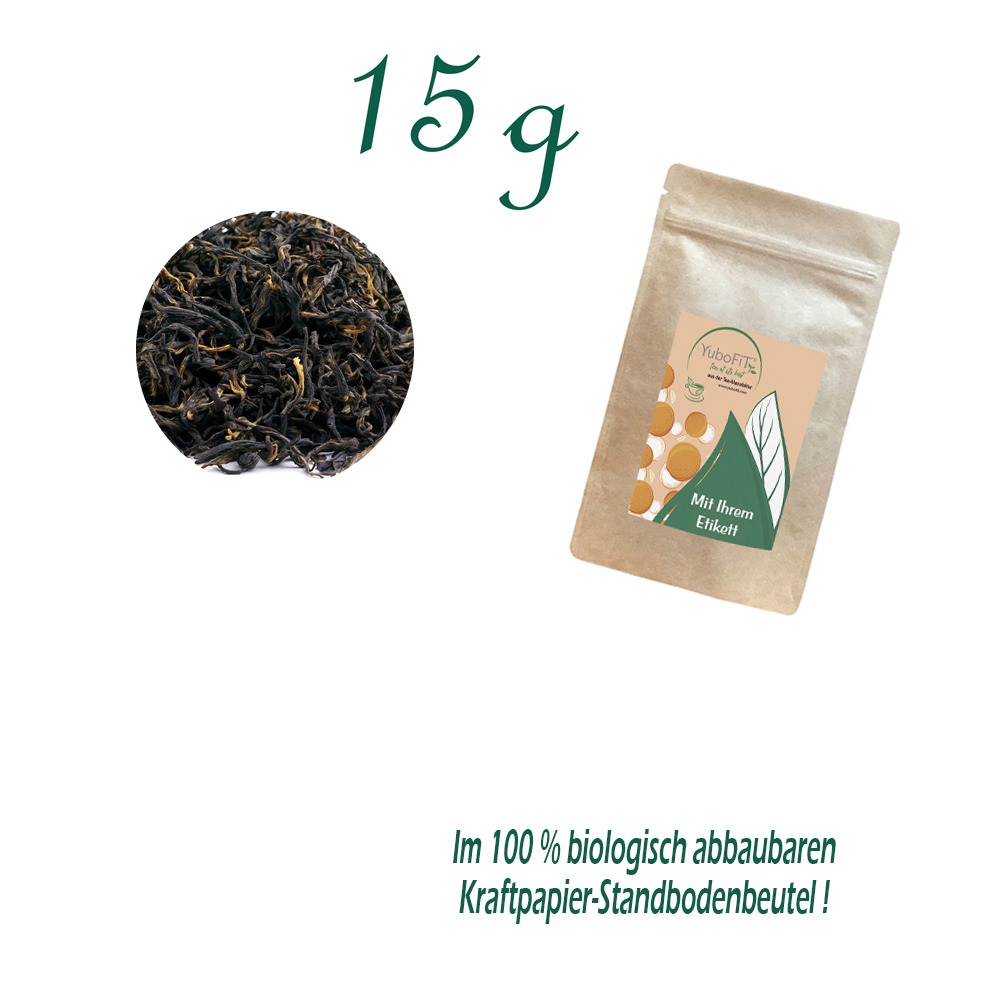 Standbodenbeutel Mini, Kraftpapier, Inhalt 15 g