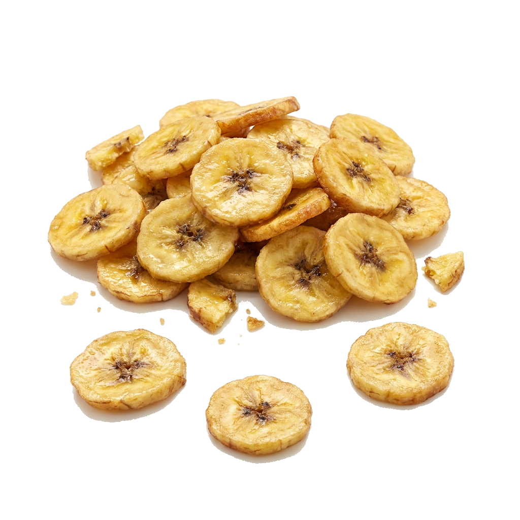 Bananenchips, gesüßt BIO, Honig & Zucker, Philippinen