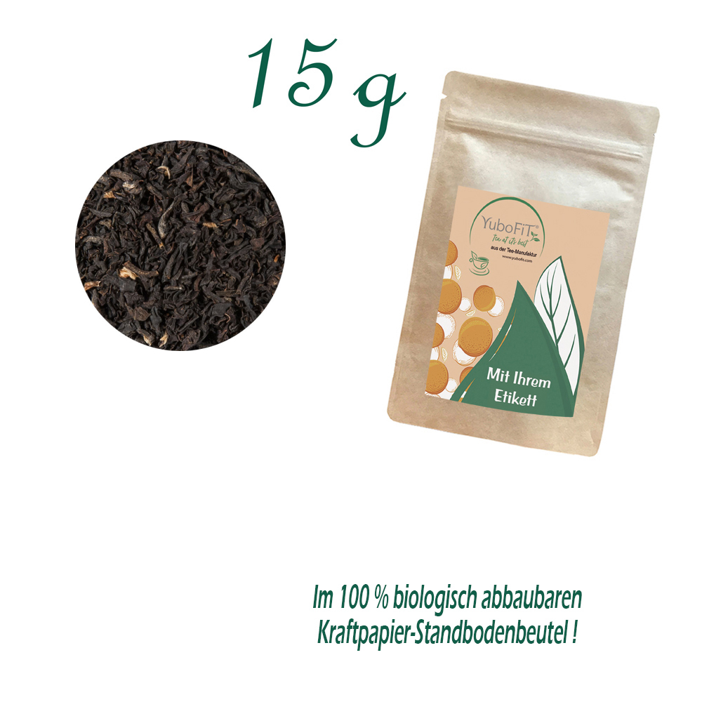 Standbodenbeutel Extra Small, Kraftpapier, Inhalt 15 g
