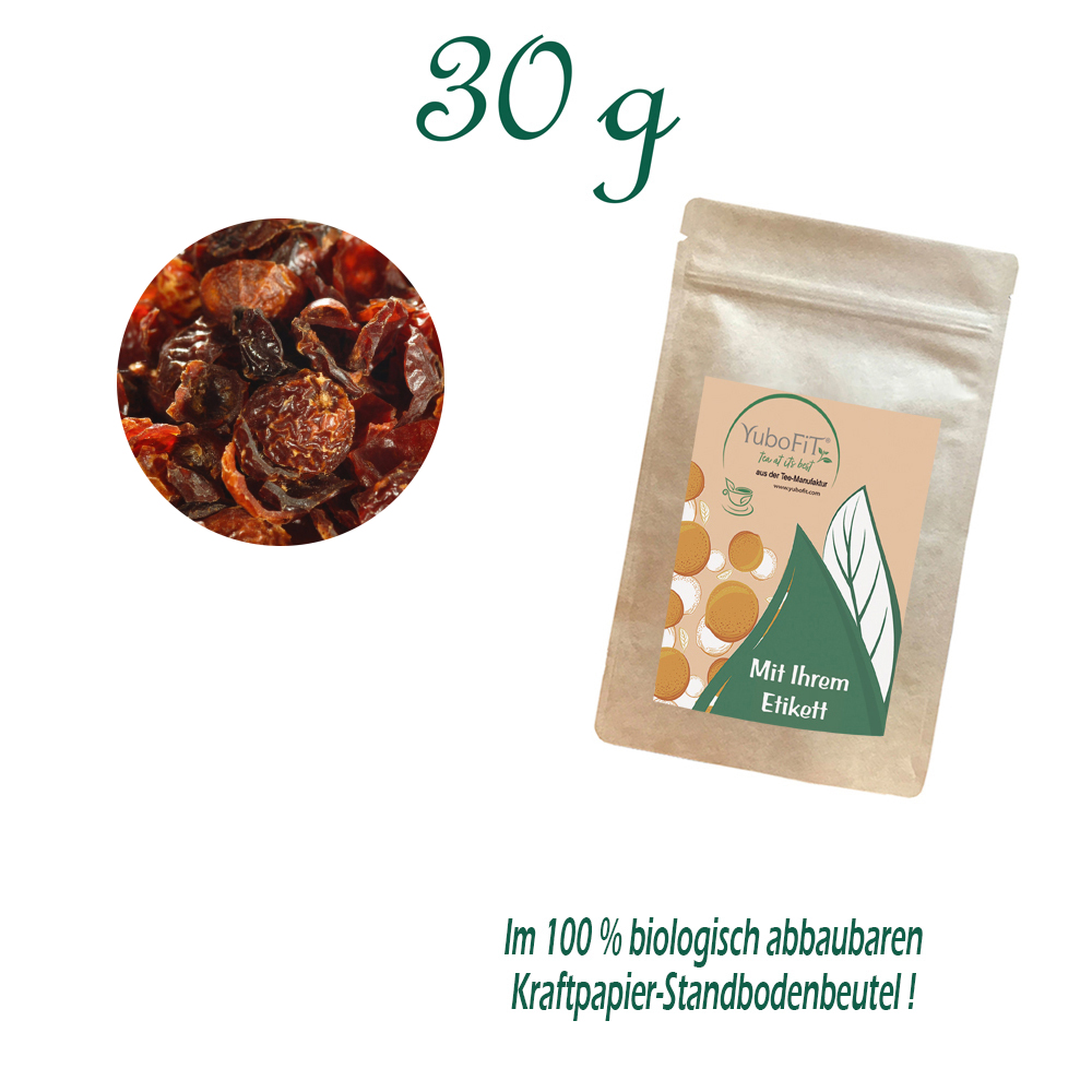 Standbodenbeutel Small, Kraftpapier, Inhalt 30 g