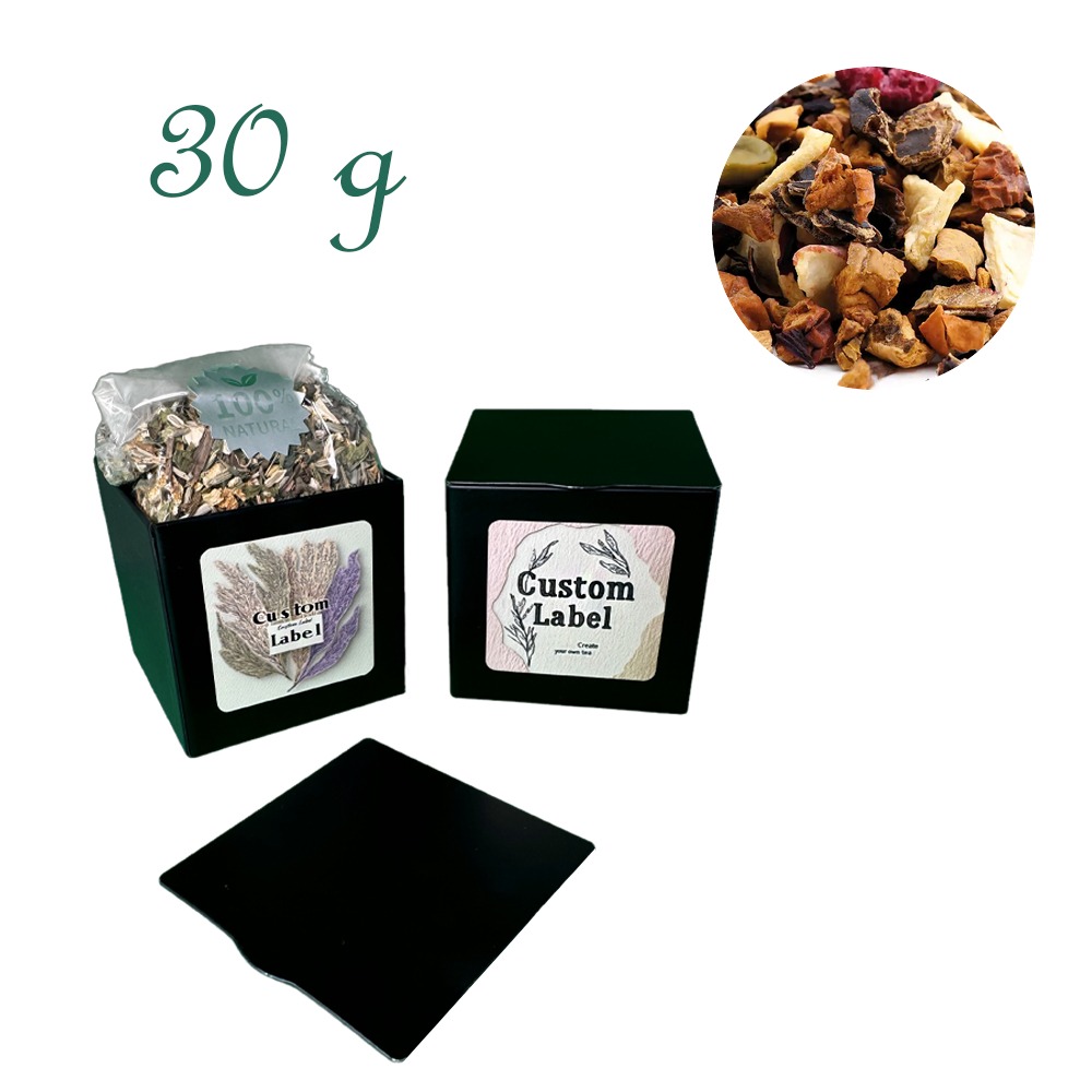 Früchtetee Himbeer-Pistazienschnecke Tee
