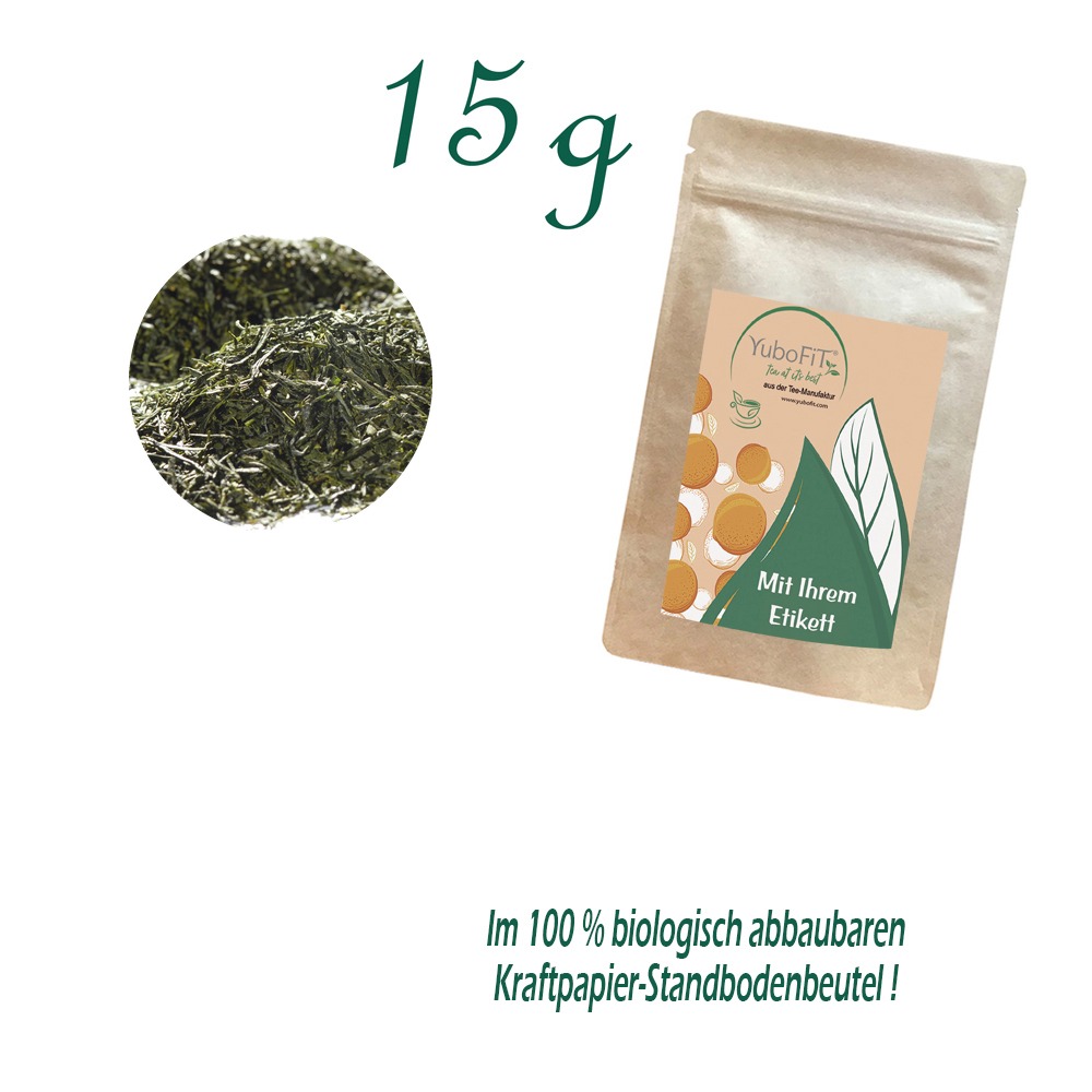 Standbodenbeutel Extra Small, Kraftpapier, Inhalt 15 g