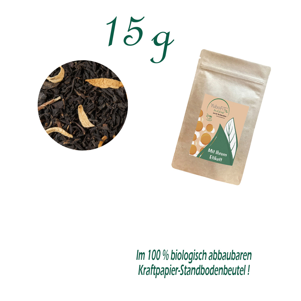 Standbodenbeutel Mini, Kraftpapier, Inhalt 15 g