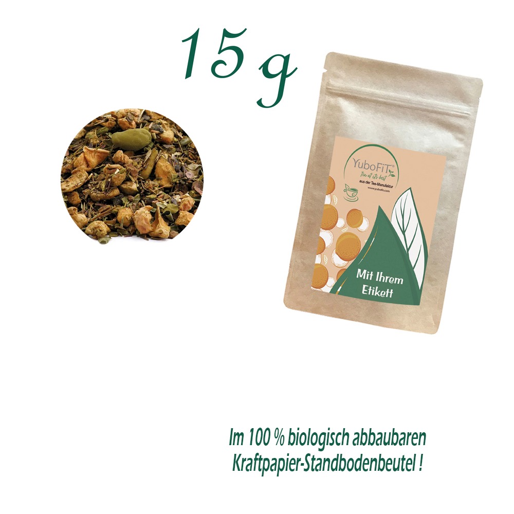 Früchtetee Matcha Praliné Tee