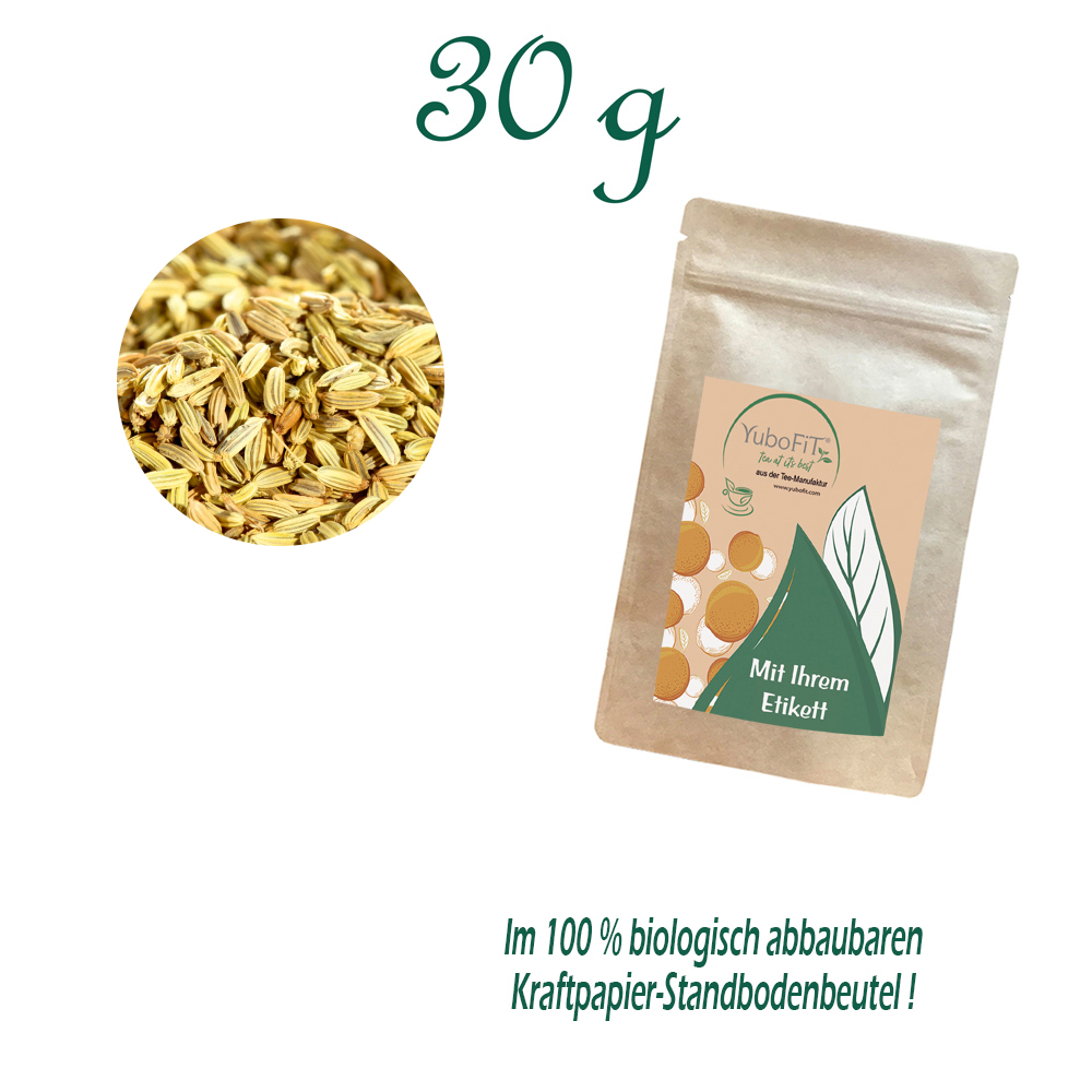 Standbodenbeutel Small, Kraftpapier, Inhalt 30 g