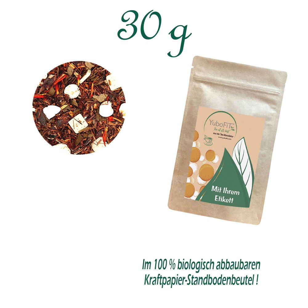 Standbodenbeutel Small, Kraftpapier, Inhalt 30 g
