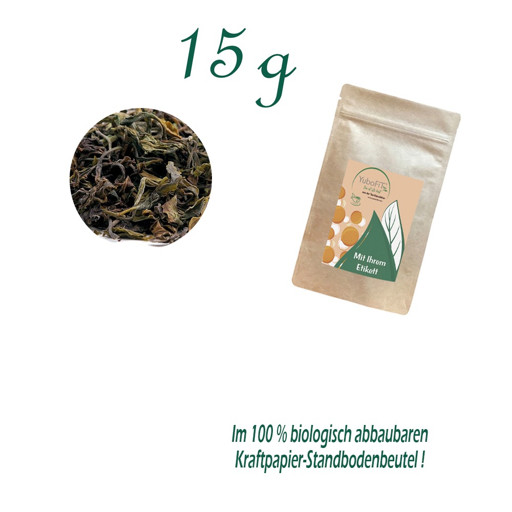 Standbodenbeutel Mini, Kraftpapier, Inhalt 15 g
