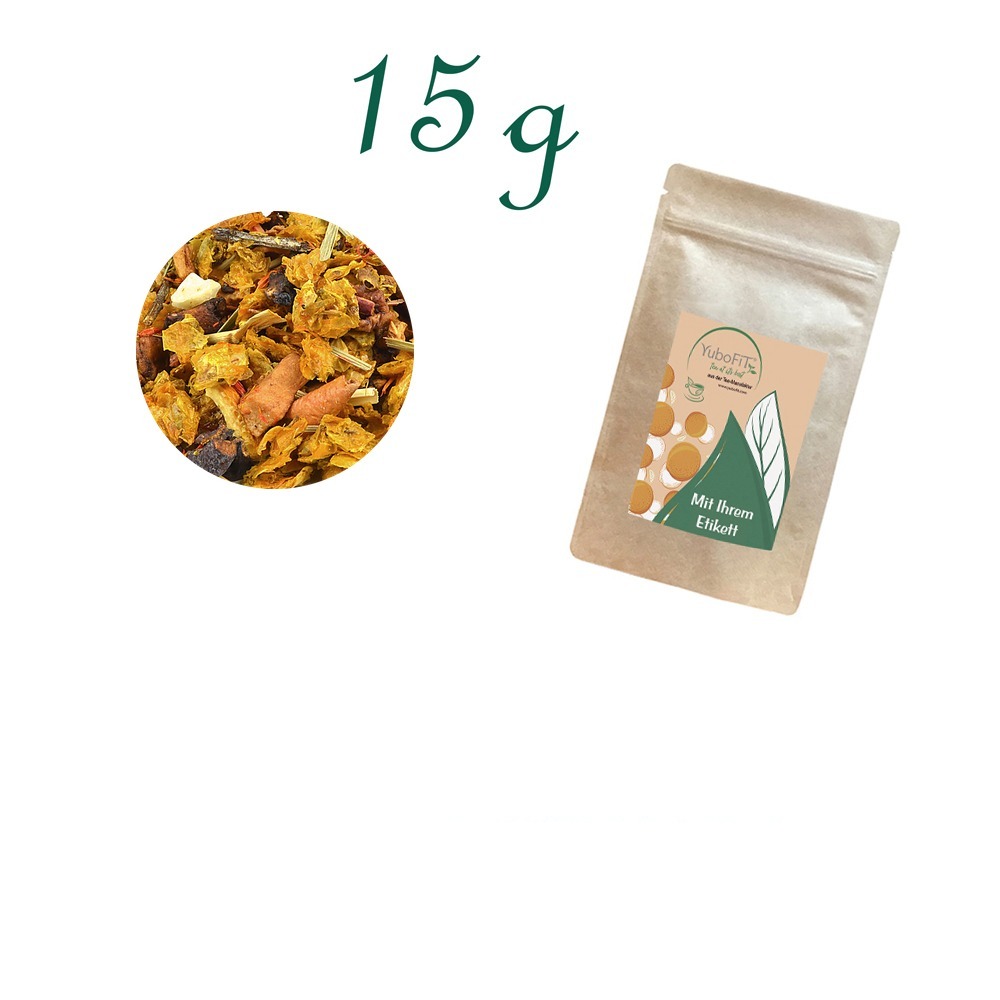 Standbodenbeutel Mini, Kraftpapier, Inhalt 15 g