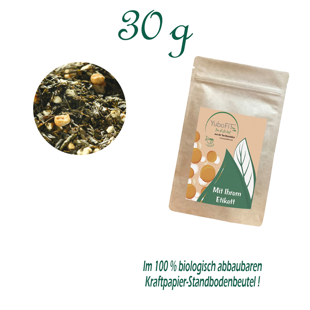 Standbodenbeutel Small, Kraftpapier, Inhalt 30 g