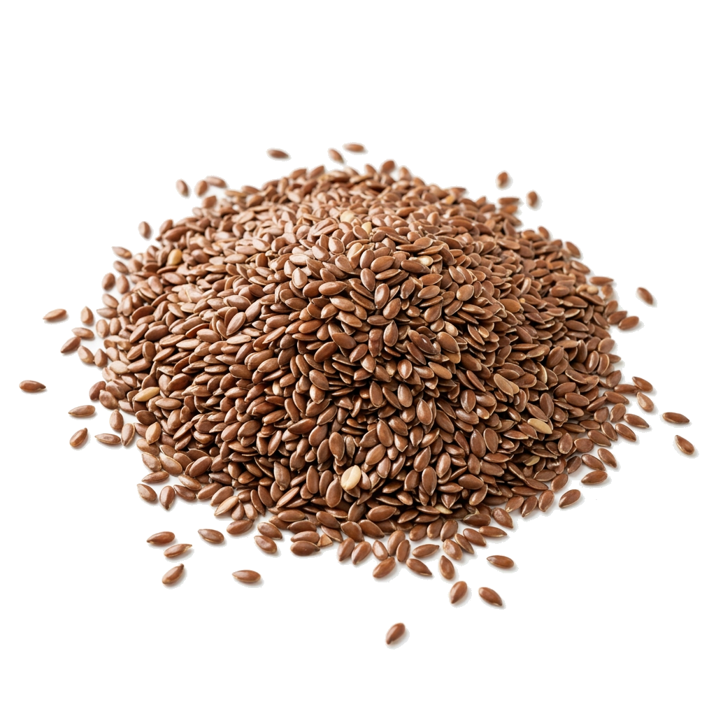 Bio Leinsaat, braun