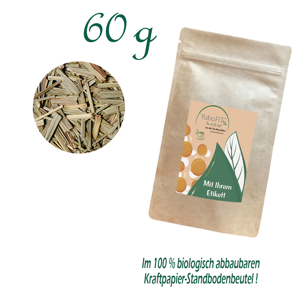 Zitronengras, geschnitten Tee