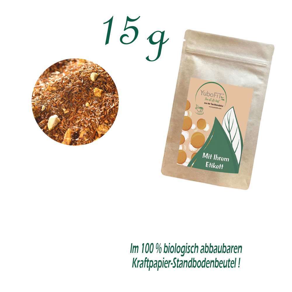 Standbodenbeutel Extra Small, Kraftpapier, Inhalt 15 g