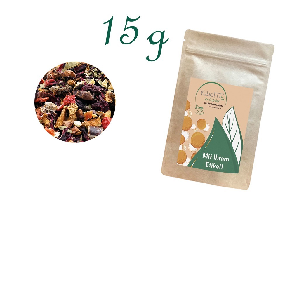 Standbodenbeutel Extra Small, Kraftpapier, Inhalt 15 g