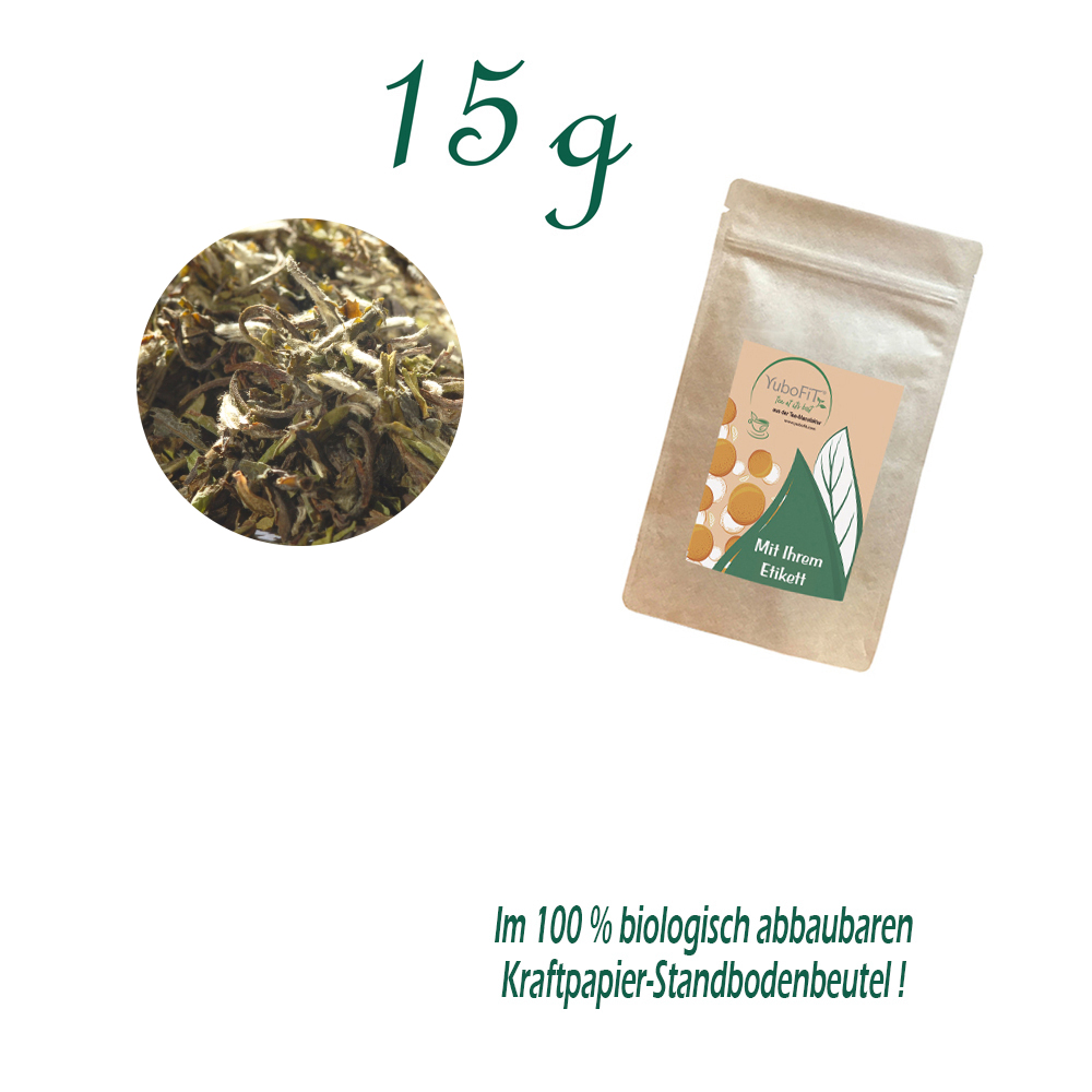 Standbodenbeutel Mini, Kraftpapier, Inhalt 15 g