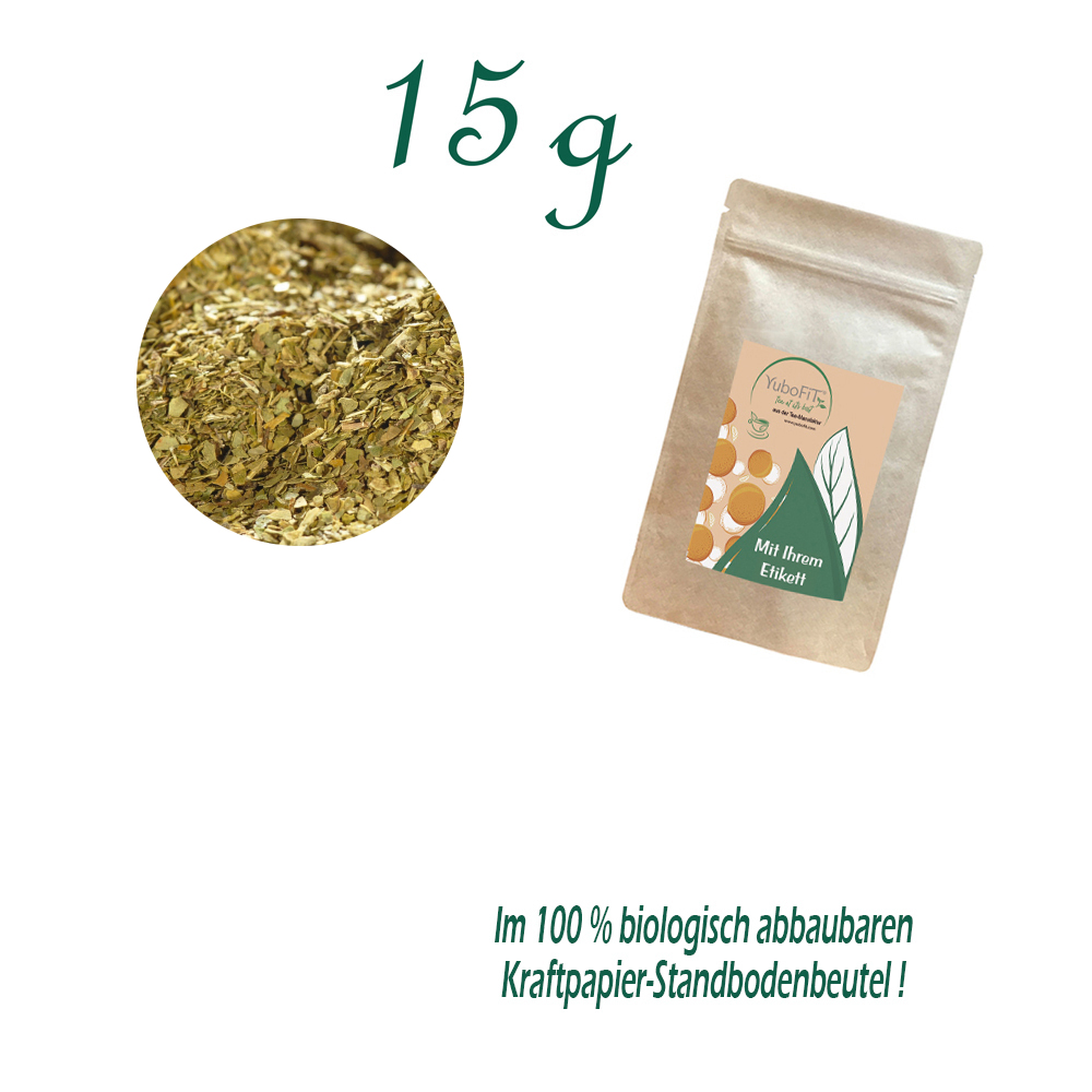 Standbodenbeutel Mini, Kraftpapier, Inhalt 15 g