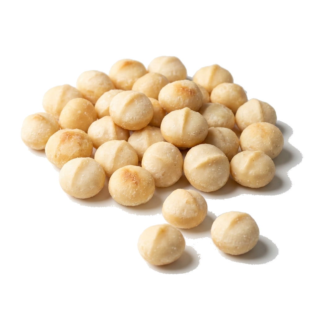 Macadamia-Kerne, geröstet, gesalzen, Style 0