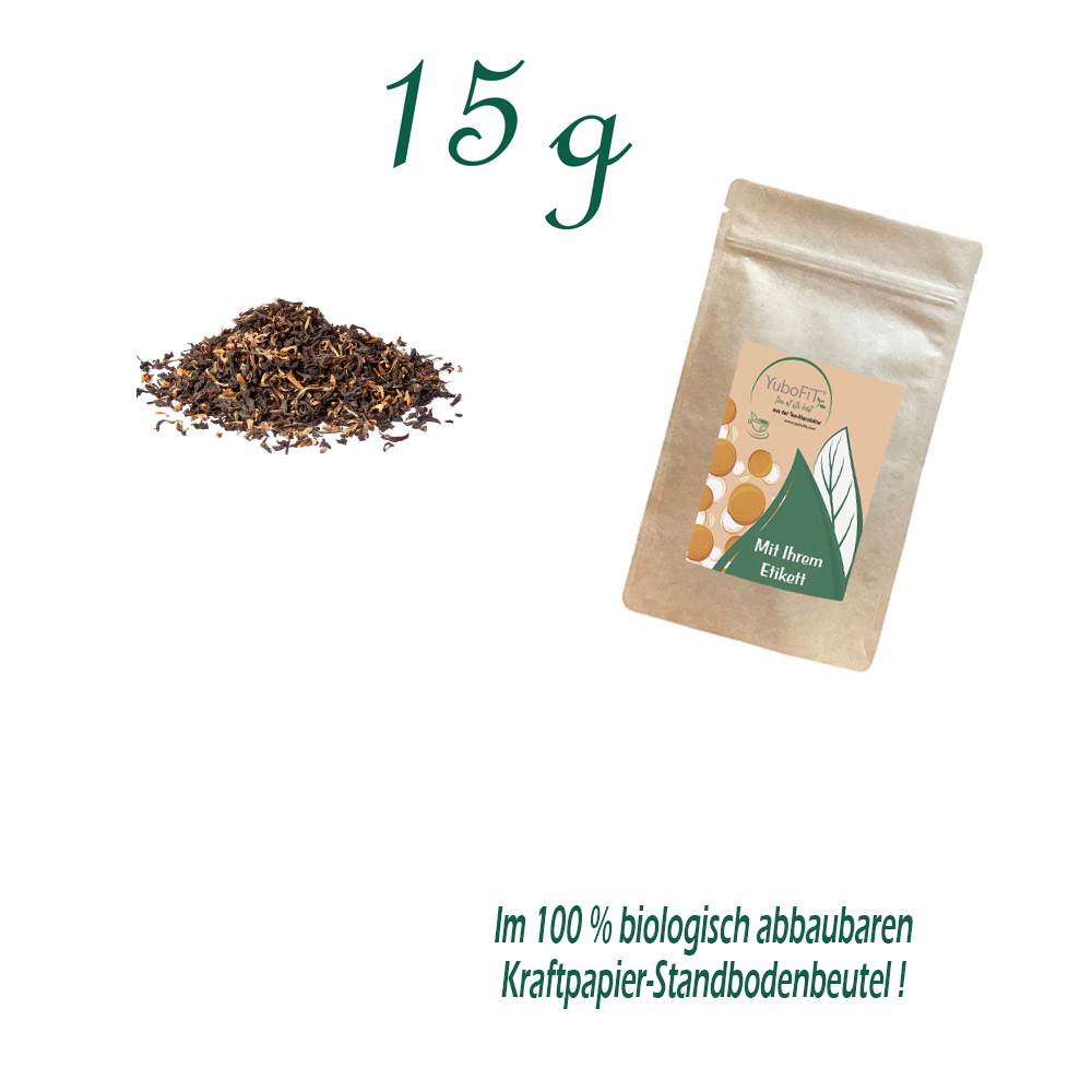Standbodenbeutel Mini, Kraftpapier, Inhalt 15 g