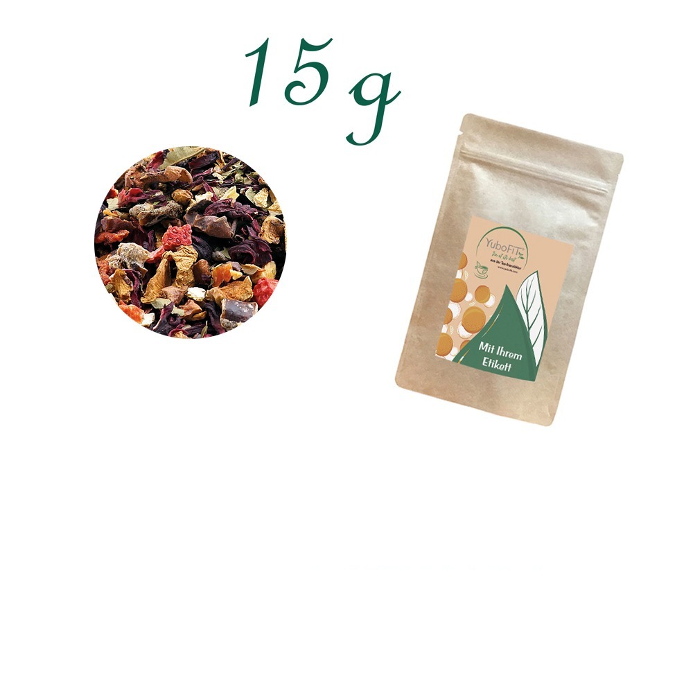 Standbodenbeutel Mini, Kraftpapier, Inhalt 15 g
