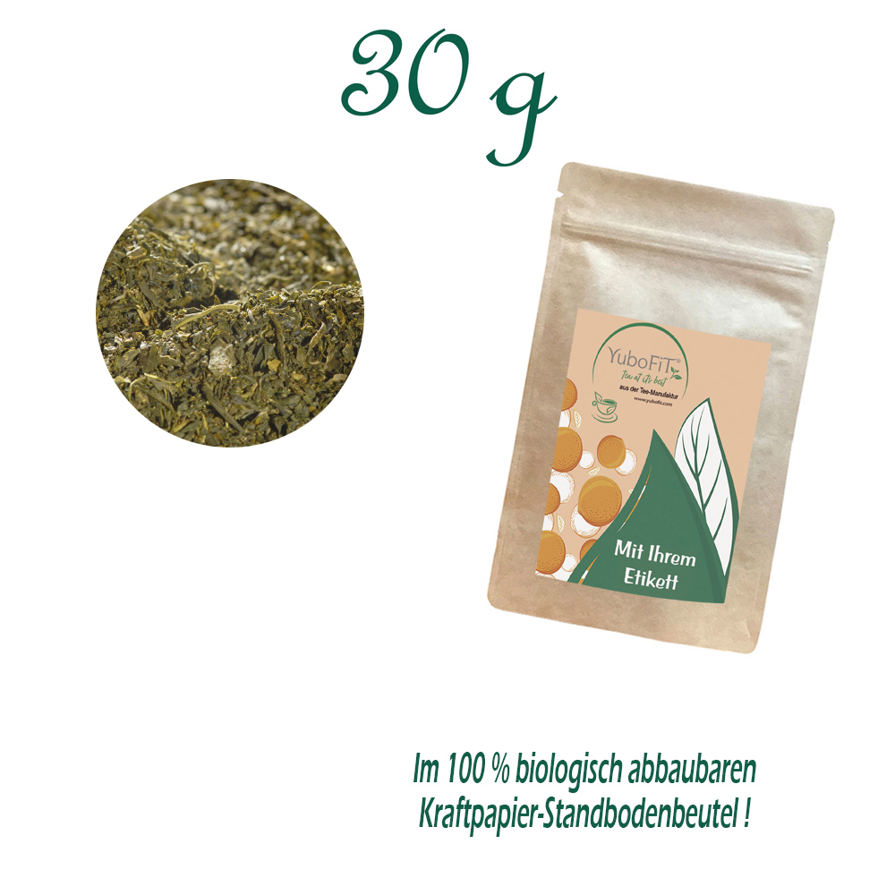Standbodenbeutel Small, Kraftpapier, Inhalt 30 g