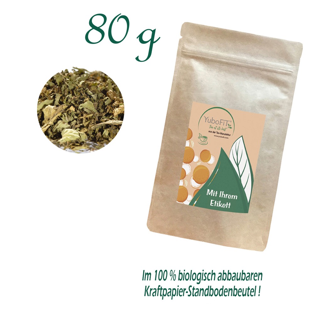 Pfefferminze Blattkrüll Tee