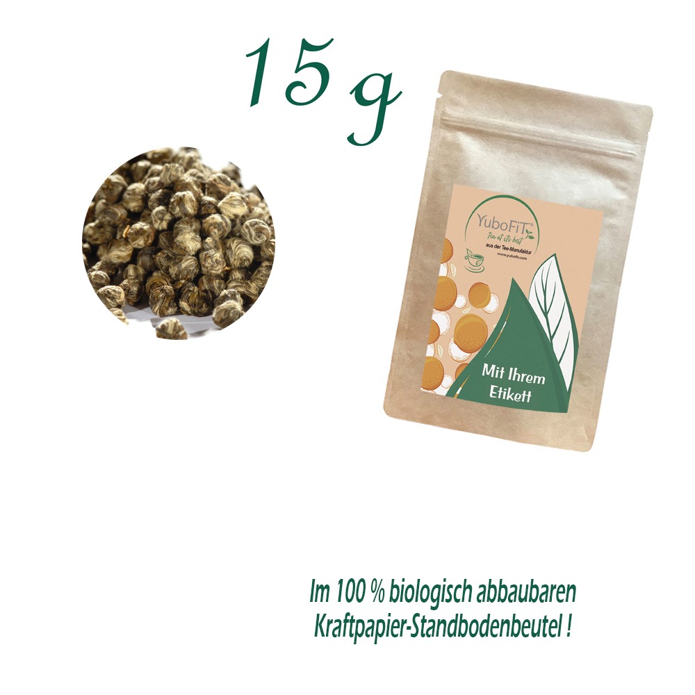 Standbodenbeutel Extra Small, Kraftpapier, Inhalt 15 g