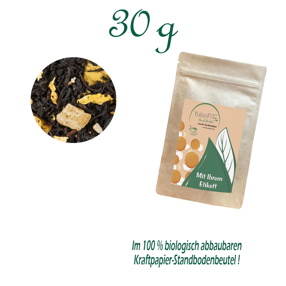Standbodenbeutel Small, Kraftpapier, Inhalt 30 g