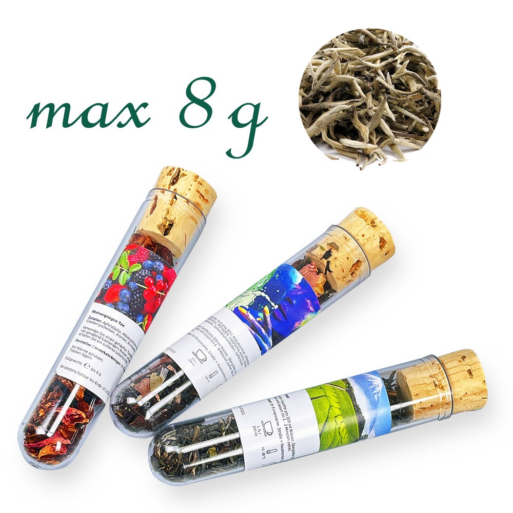 Reagenzglas, Inhalt bis 8 g