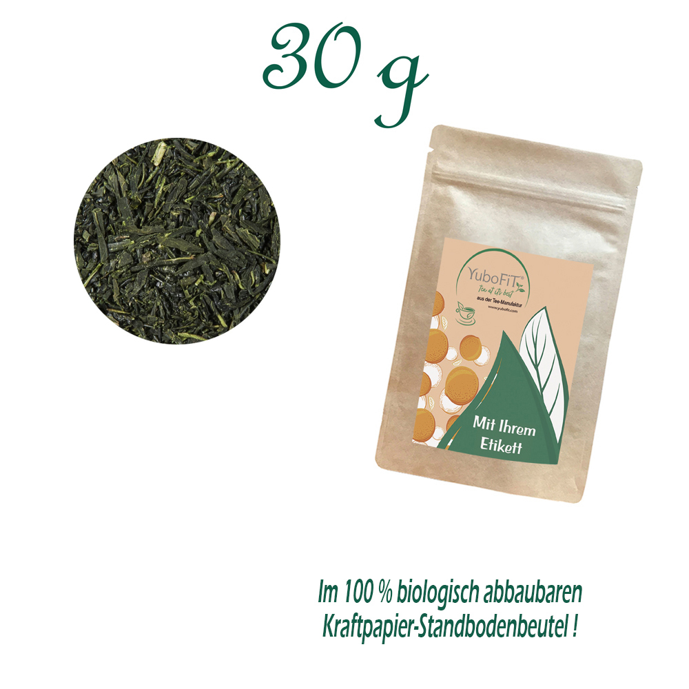 Standbodenbeutel Small, Kraftpapier, Inhalt 30 g