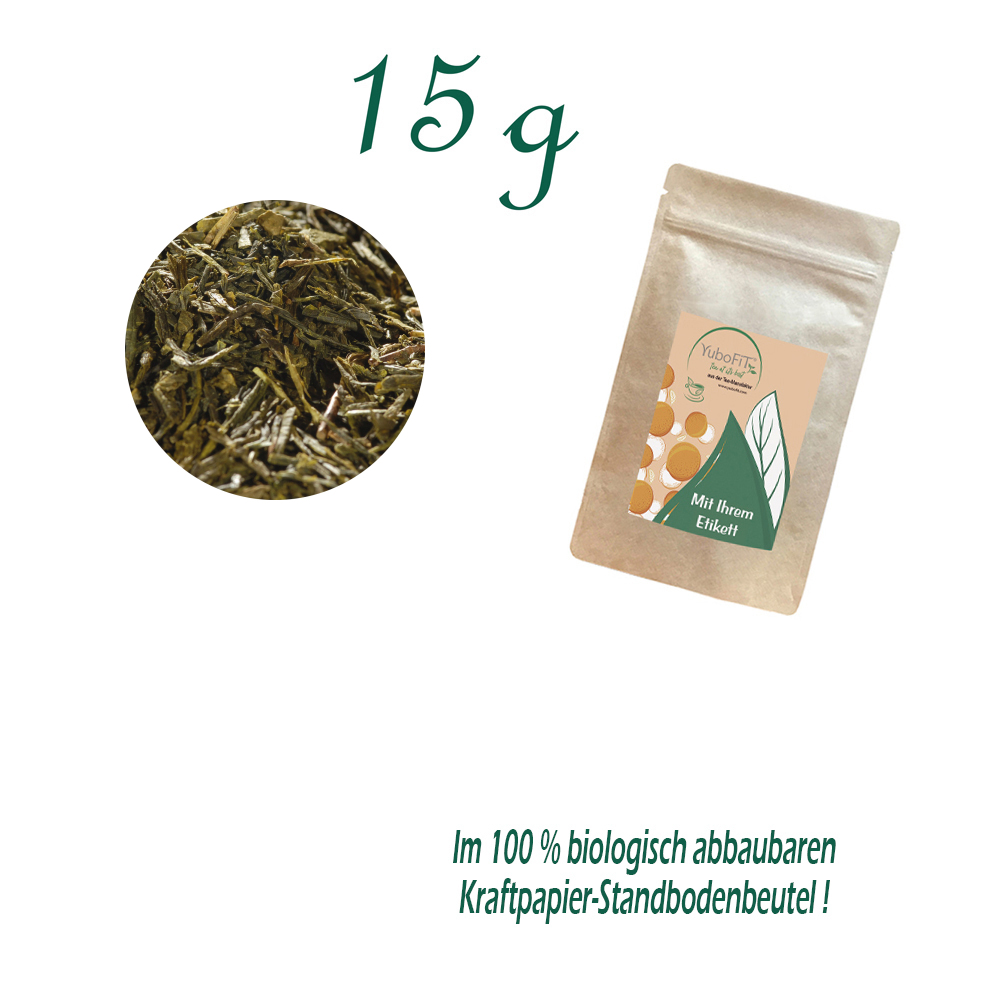 Standbodenbeutel Mini, Kraftpapier, Inhalt 15 g