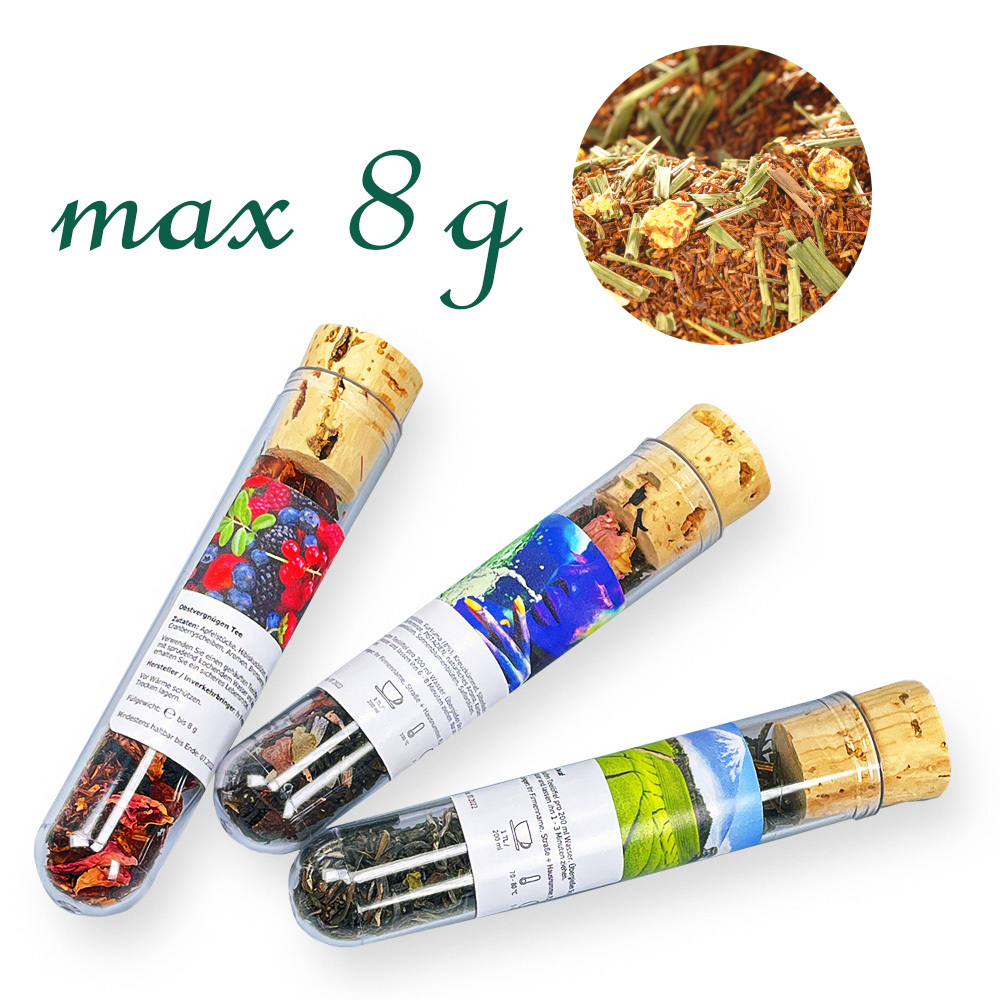 Reagenzglas, Inhalt bis 8 g