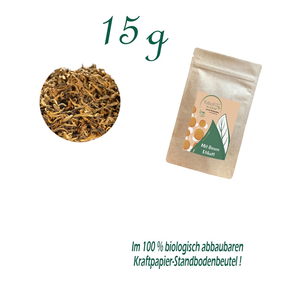 Standbodenbeutel Mini, Kraftpapier, Inhalt 15 g