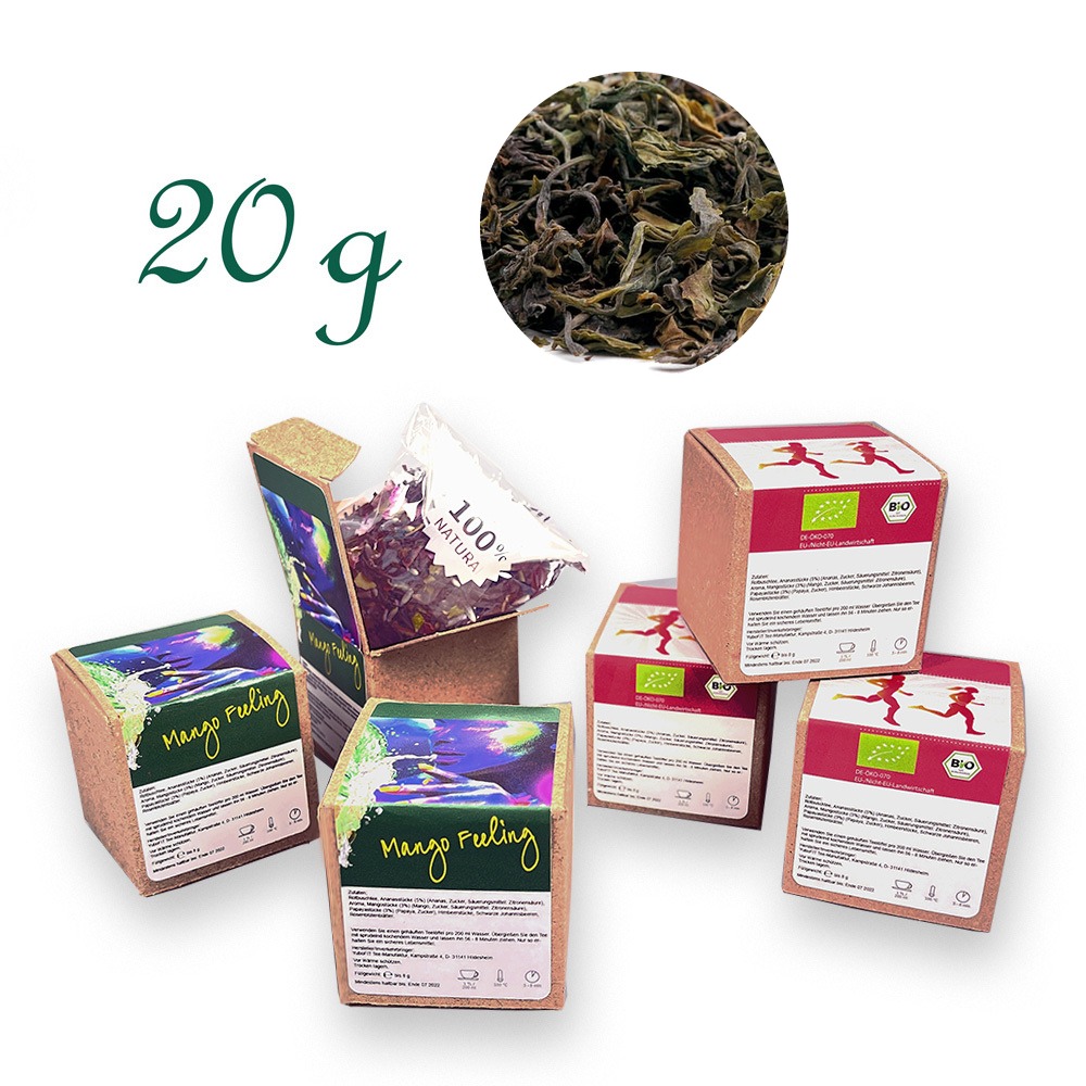 Faltschachtel, Recyclingkarton, Inhalt 20 g