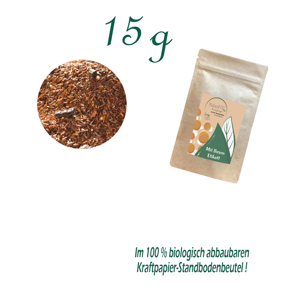 Standbodenbeutel Mini, Kraftpapier, Inhalt 15 g