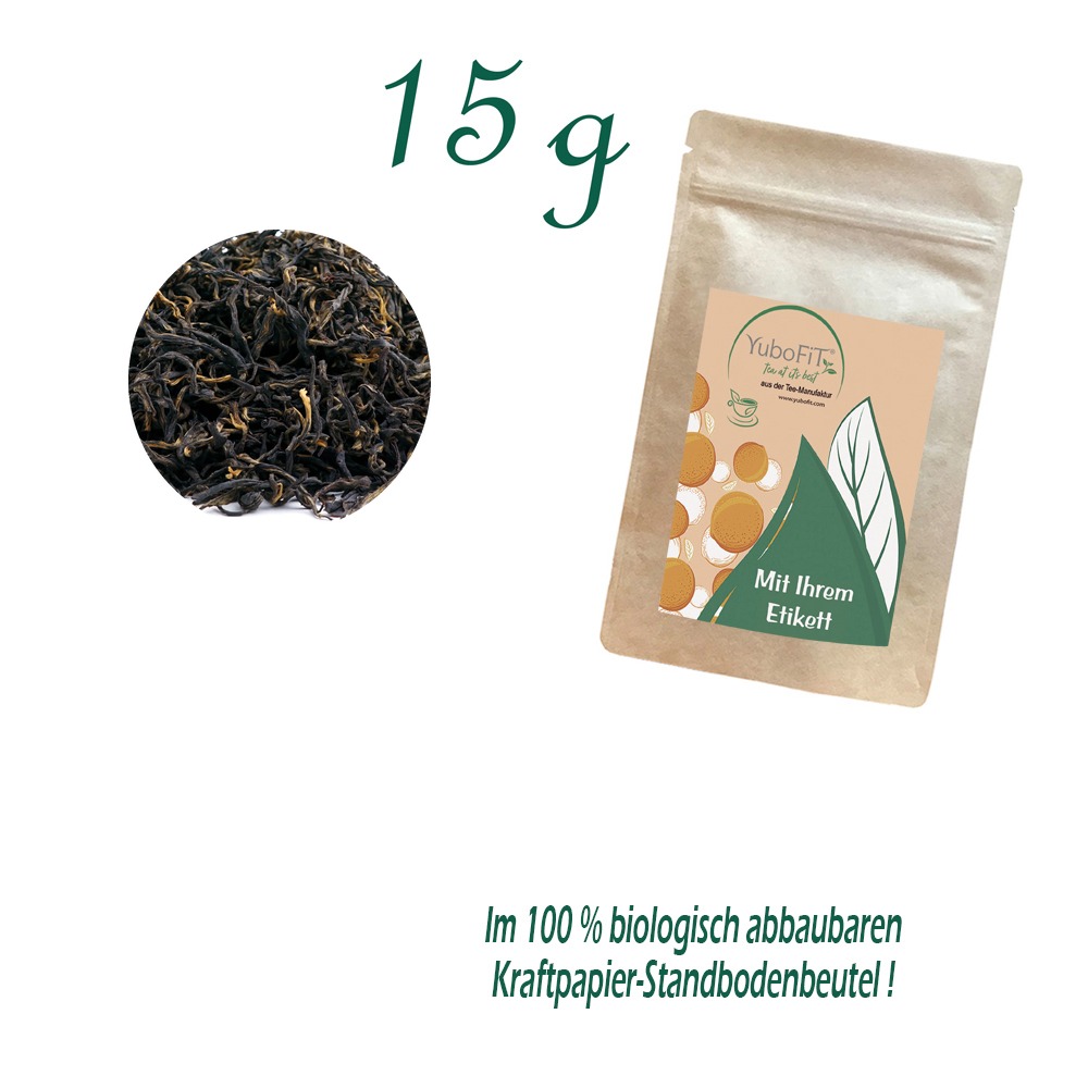 Standbodenbeutel Extra Small, Kraftpapier, Inhalt 15 g
