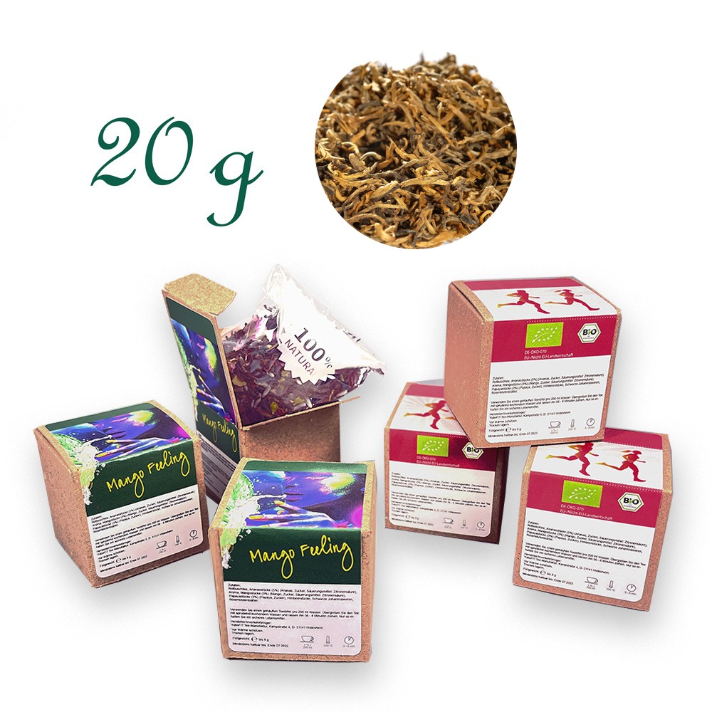 Faltschachtel, Recyclingkarton, Inhalt 20 g
