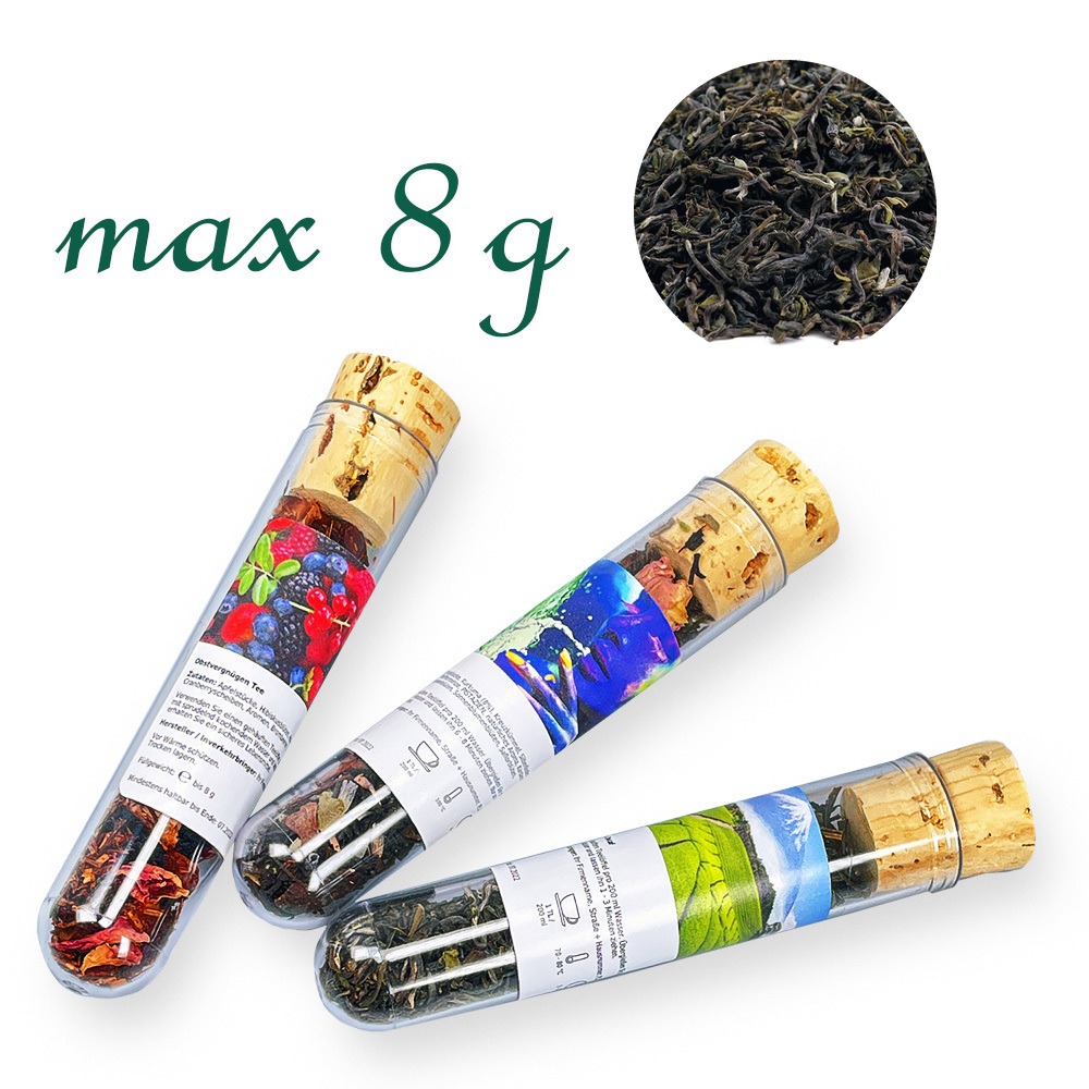 Reagenzglas, Inhalt bis 8 g