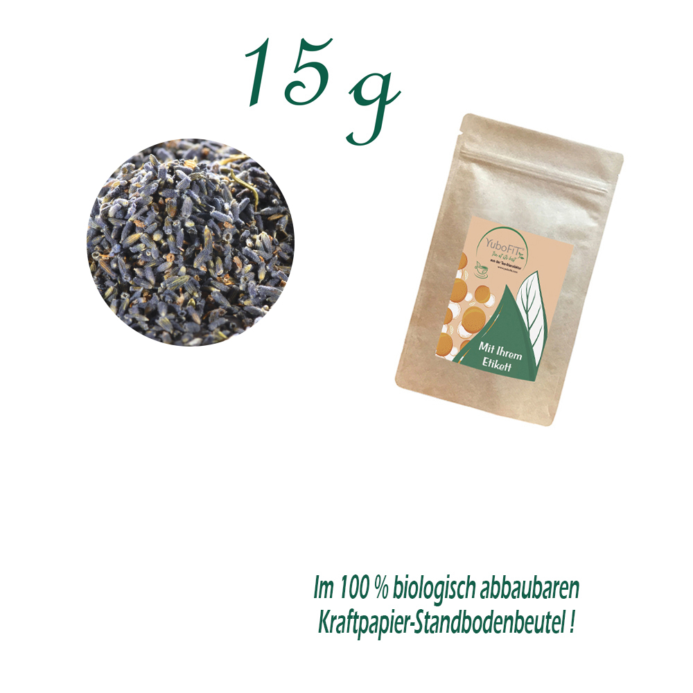 Standbodenbeutel Mini, Kraftpapier, Inhalt 15 g