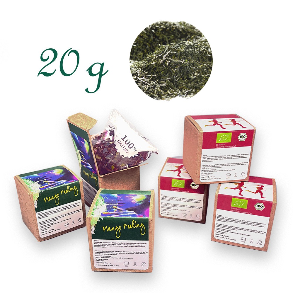 Faltschachtel, Recyclingkarton, Inhalt 20 g