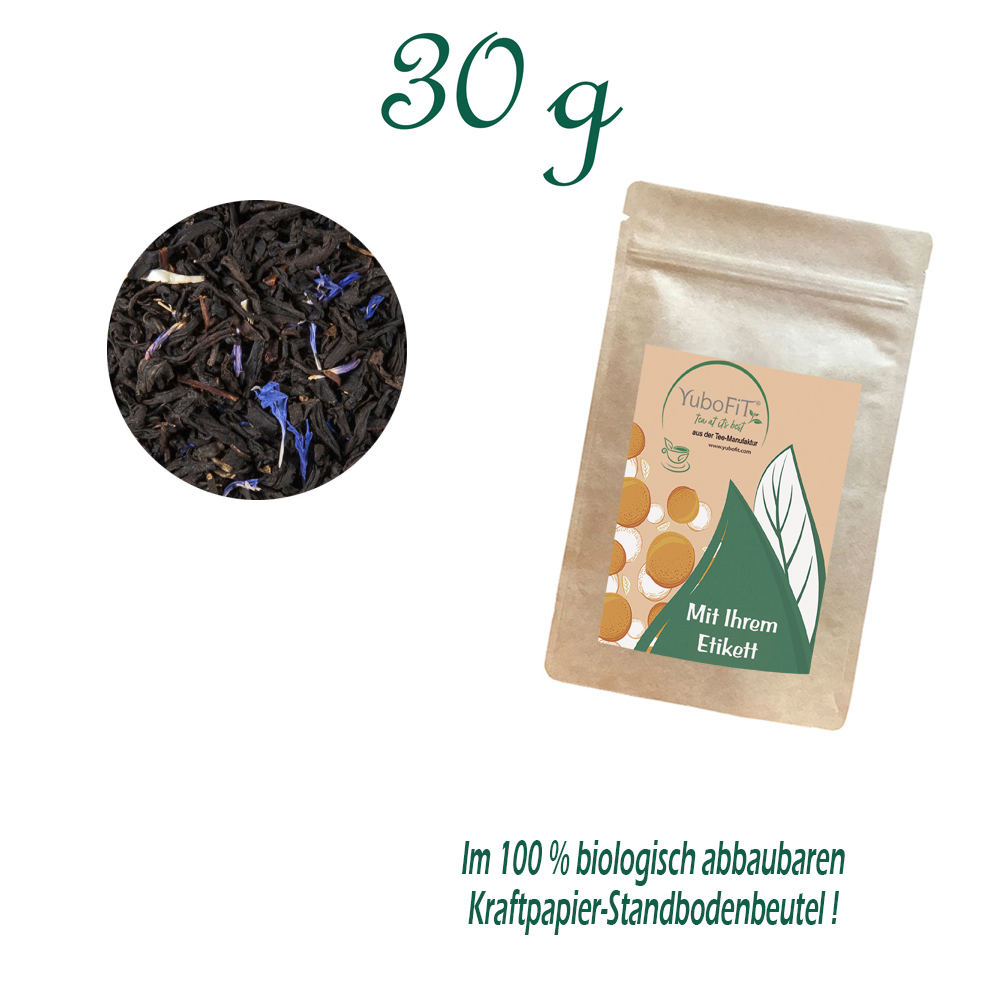 Standbodenbeutel Small, Kraftpapier, Inhalt 30 g