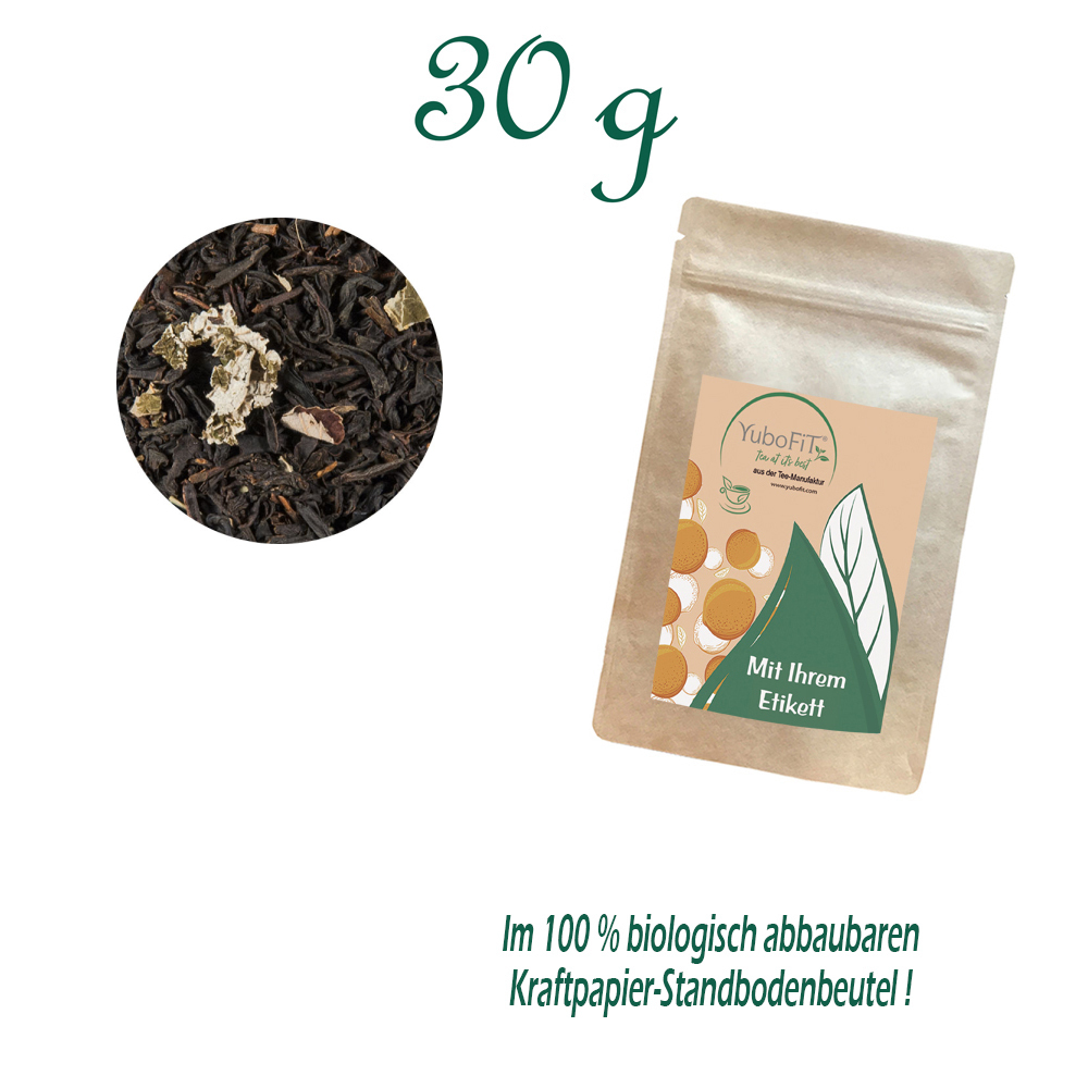 Standbodenbeutel Small, Kraftpapier, Inhalt 30 g